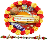 Rakhi with Puja Thali
